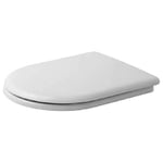 Duravit Happy D., Starck 2 Toilet seat with Stainless Steel Hinges, White, 0066910000