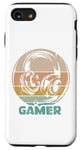 iPhone SE (2020) / 7 / 8 Retro Gamer Headphones Vintage Gaming Symbol Logo Case