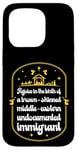 Coque pour iPhone 15 Pro Réjouissez-vous de la naissance d'un Moyen-Orient à la peau brune