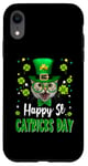 Coque pour iPhone XR Cat St Patricks Day St Catricks Day Lucky Charm Cats Lovers