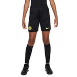 Inter FC DX2785-010 Inter Y NK DF STAD Short HA Shorts Unisex Black/Lyon Blue/Vibrant Yellow Taille XS