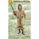 Classy Hobby - Wwii Us Tank Crewmaquette Figurine Wwii Us Tank Crew |Classy Hobby|16012| 1:16 Figurine Miniature