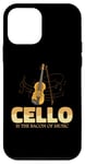 iPhone 12 mini Cello Instrument Funny Playing Musical Lesson Case