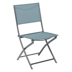 Lot de 4 chaises de jardin pliantes Modula Vert jade & Graphite - Vert jade / Graphite - Hespéride