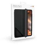 Made for Xiaomi Etui à Rabat Ultra Fin aimanté pour Xiaomi Pad 5 avec Fonction réveil, Noir