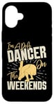 Coque pour iPhone 16 Plus Pole Dancer les Highland Games le week-end : Caber Toss