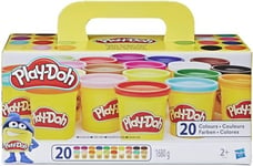 Pate à Modeler Enfants Play-Doh 20 Pots Couleurs Garçons Filles pâte 84 grammes