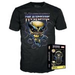 Marvel Wolverine + T-Shirt (Taille S) Pop & Tee Vinyl Figurine Funko