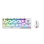 KEYBOARD +MOUSE/VIGOR GK30 COMBO WHITE US MSI New