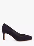 Hobbs Lizzie Suede Stiletto Heel Court Shoes