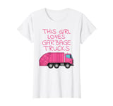 This Girl Loves Garbage Trucks, Female Truck Driver T-Shirt