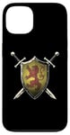 iPhone 13 Scotland Medieval Knight Shield Scottish Flag Case