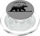 Vacances en Oregon : Bear Forest Sun PopSockets PopGrip pour MagSafe