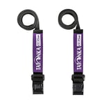 Tatonka Easy Strap Packing Strap 18 mm / 0.75 m (Pack of 2) - Two Tie Down Straps with Metal Clasp - 1.8 cm Wide and 75 cm Long - For Volume Adjustment or for Attaching Equipment