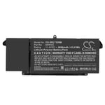 Kompatibelt med Latitude 14 7420, 11.4, 3650mAh