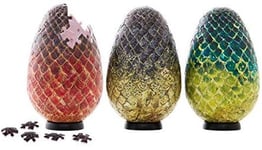 4D Game of Thrones Dragon Eggs Puzzles Set