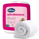 Silentnight Ultrabounce 13.5 Tog Double Duvet - Thick Warm Winter Duvet Quilt Hypoallergenic and Machine Washable - Double Bed, White