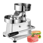 Commercial Hamburger Press Patty Maker Home Large Manual Burger Forming Machine Stainless Steel Grill Burger Press Tool with 500 Greaseproof Papers, 5inch Burger