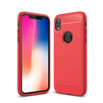 Coque pour Apple IPHONE XR Étui 6.1 Pouces de Protection Extérieur Rouge