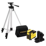 Trousse Niveau Laser Cross 360° + Trépied Photographie Professionnel Stanley ✔