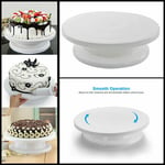 28cm Kitchen Cake Decorating Icing Rotating Turntable Display Stand Revolving UK