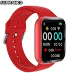 S8 Montre Intelligente Smartwatch X7 Hommes Cadran Appel Montre Intelligente Tracker Santé Sport Tracker Femmes Montre X8 - Type S8 Red #B