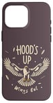 iPhone 16 Pro Max Hoods Up Wings Out Epic Cool Falconry Falconer Bird Hawking Case