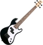 Ebony U-Bass Fretless With Bag