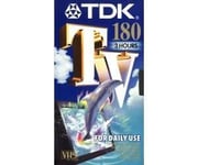 TDK 180 TV For Daily Use - Cassette video VHSvierge180min