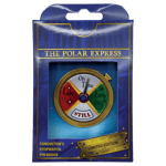 The Polar Express Conductor's Stopwatch Spinning Pin Badge