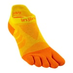 Injinji Womens Ultra Run No-Show Sunflower- Tåstrumpa Dam - XS/S (35-40 EU)