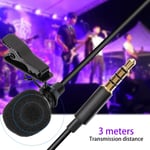 3.5mm Mic Lavalier Clip On Mini Mic For Mobile Phone SLR Cameras