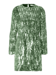 Ari-Colyn Ls Short Sequins Dress - Loden Frost