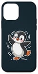 iPhone 12 mini Dancing Penguin Cute Cartoon Fun Waddle Dance Funny Dancer Case