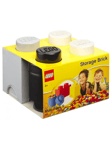 LEGO Oppbevaringsboks Multi-Pack (3 pcs) - Mix - svart, grå, hvit