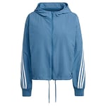 adidas Femme Fi Wv Jkt Sweatshirt, Altered Blue, S EU