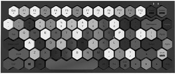 Mofii Phoenix BT trådløst tastatur (amerikansk layout) - Sort