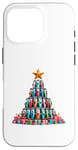 Coque pour iPhone 16 Pro Christmas Tree Coiffeur Tondeuse Coiffure Coiffeuse