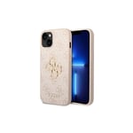 Guess 4G Big Metal Logo (iPhone 14 Plus) - Rosa