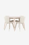 Venture Home - Matbord Flora med Lilja-stol - Beige