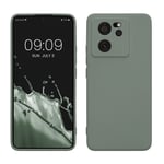 Matte TPU Case for Xiaomi 13T 13T Pro - Gray Green 