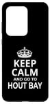 Coque pour Galaxy S20 Ultra Hout Bay Souvenirs / Inscription « Keep Calm And Go To Hout Bay ! »