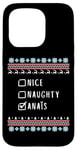 Coque pour iPhone 15 Pro Gentile Coquine Noël Anaïs Pull Moche