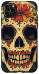 iPhone 11 Pro Max Skull Mexican Sugar Skull art Sugar skull Floral Case