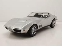 Chevrolet Corvette C3 1969 Argent Maquette de Voiture 1:18 Norev