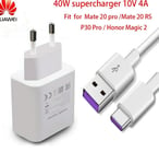 100% Genuine Original Huawei Supercharge Eu Plug 5a For Huawei P10 Mate 10 9 Pro