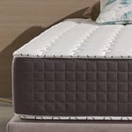 NATURALEX - Matelas 140x190 cm - Extrafresh - Mousse à mémoire de Forme Haute Résilience, Blue Latex - Très Épais 30 cm - Confort Ferme, 7 Zones, Réversible, Indépendance de Couchage, Haute densité