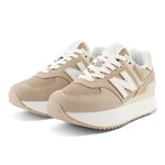 New Balance Femme 574 Sneaker, Driftwood, 37 EU