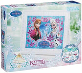 244 piece jigsaw puzzle clear stand puzzle Anna and the snow Queen Snow country