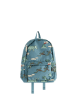 Lindex Kids' Dinosaur Backpack, Dusty Aqua